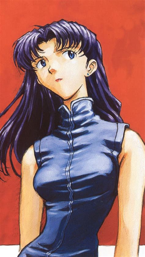 Neon Genesis Evangelion Misato Katsuragiiphone 6 Plus Wallpaper 1080×