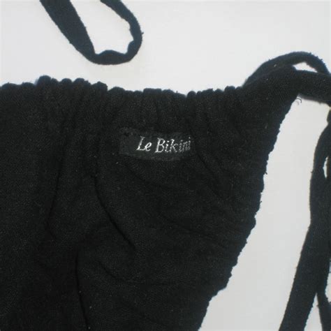 Vintage Silk String Bikini Set Luxe Pure Depop