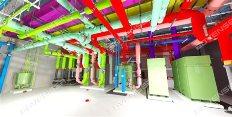 Mechanical Room Modeling Bimcad Services Advenser