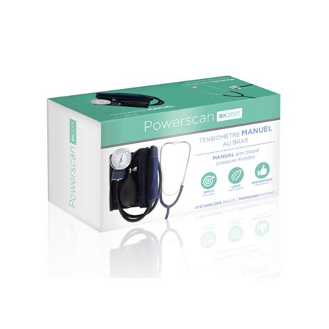 Powerscan Tensiom Tre Manuel Au Bras Bk Stethoscope