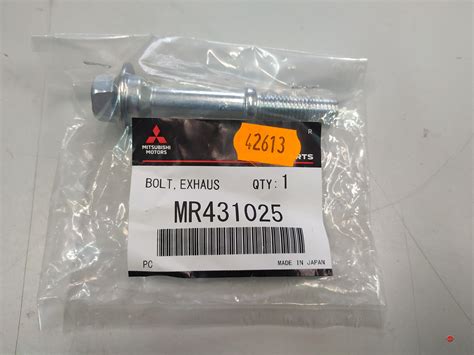 Болт, системы выпуска (для пружины) 10*74 TOY, MMC, NIS, SUZ,MITSUBISHI