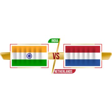 India Vs Netherlands Vector, Vs, India, Netherlands PNG and Vector with ...