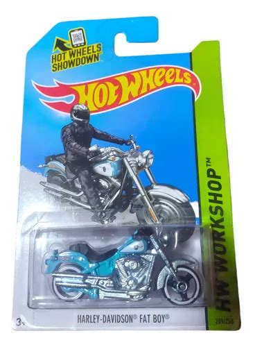Harley Davidson Fat Boy Hot Wheels Hw Workshops Env O Gratis