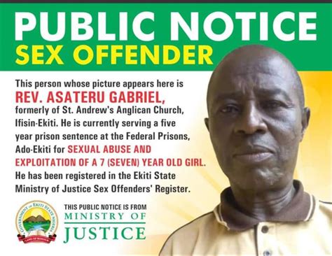 Polifocus Blog Ekiti State Commences Naming Shaming Of Sex Offenders Polifocus