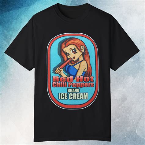 Red Hot Chili Peppers Brand Ice Cream Hook Ups T Shirt TokoPyramid