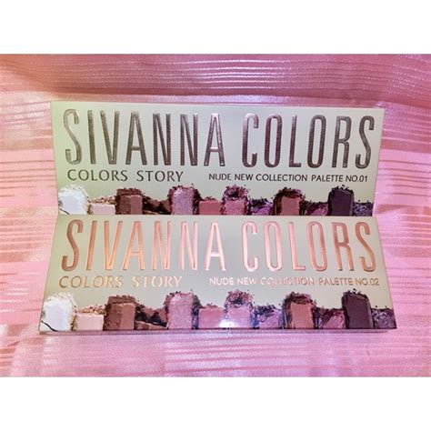 SIVANNA COLORS COLORS STORY NUDE NEW COLLECTION PALETTE Shopee Thailand