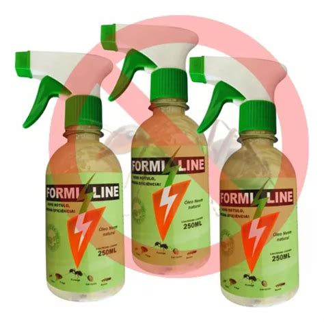 Formiline Spray - 3 Spray Formiline 250ml Combater Carrapatos Pulgas Formigas ...