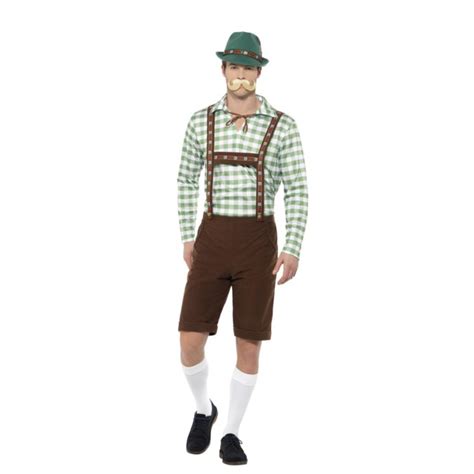 Costume Da Bavarese Verde Per Uomo Per 38 25