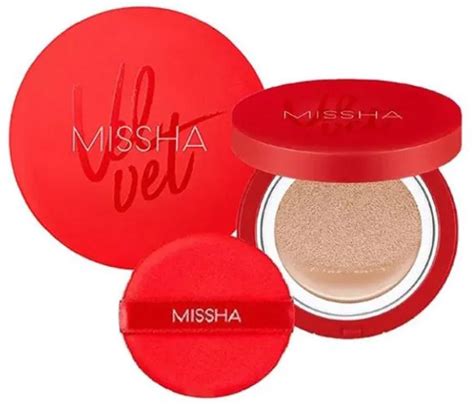 Тональный крем-кушон Missha Velvet Finish Cushion SPF50+/PA+++ № 23 15 ...