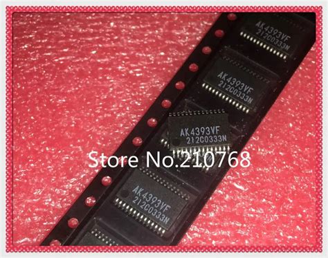 100% New origina 10pcs 50pcs/lot AK4393VF E2 AK4393VF AK4393 SSOP28|akm ...