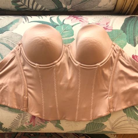 Victoria S Secret Intimates Sleepwear Victoria Secret Nwt Nude Strapless Bra Low Back