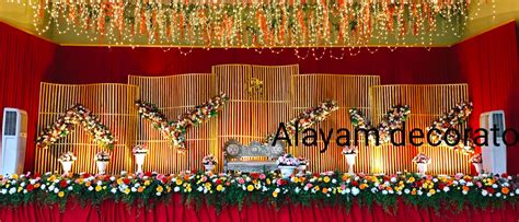 Wedding Stage Decor Done Alayam Decorators In 472 Annaiappan Goundar