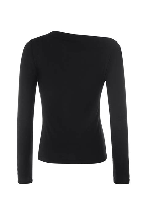 Лонгслив Naked Autentiments Топы Черный на BABOCHKA RU