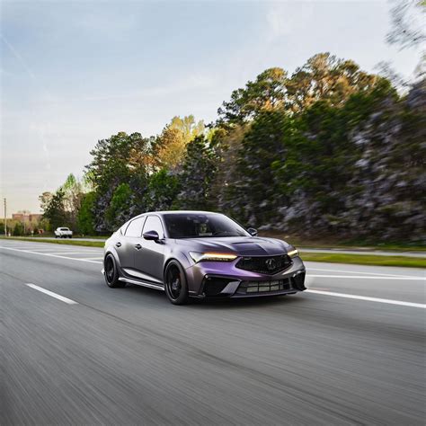 Gallery: Acura Integra Type S in Matte Purple/Black Iridescent – Acura ...