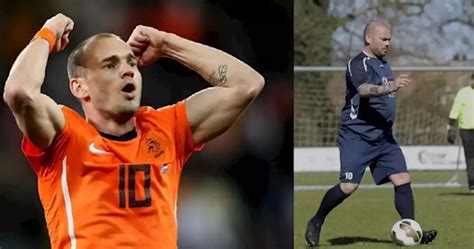 Wesley Sneijder Sorprende Con Irreconocible Estado F Sico M Xico