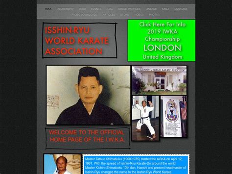 Isshin Ryu World Karate Association Website For 9th 10th Grade