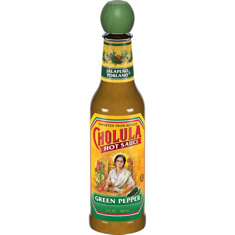 Cholula Green Pepper Hot Sauce Fl Oz Walmart
