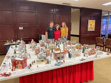 Christmas Village At Pecos County State Bank Fort Stockton Pioneer