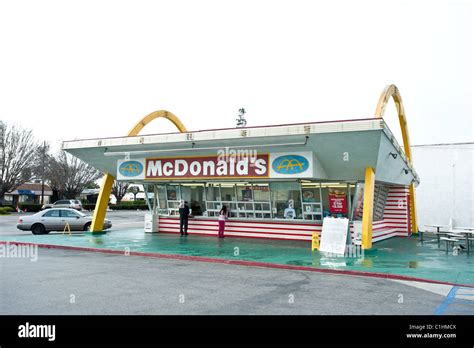 This Is An Original 1953 Mcdonalds Restaurant Which Opened On August