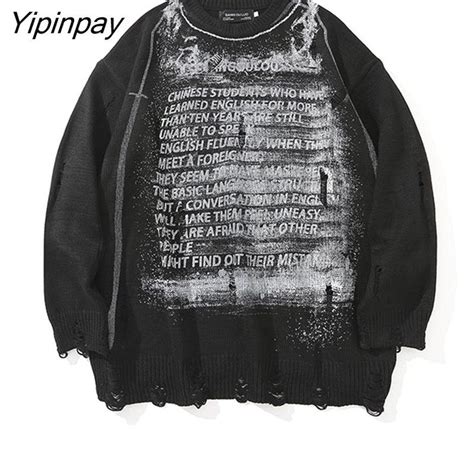 Yipinpay Sweaters Pullover Y K Pullover Long Sleeve Top Knitting Korean