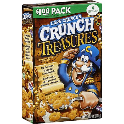 Cap N Crunch Crunch Treasures Dollar Pack Cereal 3 9 Oz Box Cereal Quality Foods