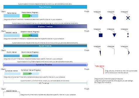 Design Elements Timelines And Milestones Timeline Diagrams Design Project Timeline