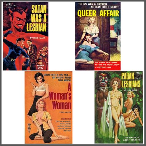 Lesbian Pulp Art Etsy