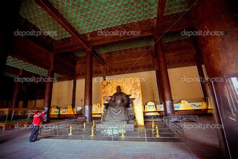 Ming Dynasty Tombs In Beijing China — Stock Photo © Tn06 34603479