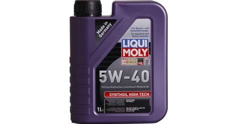 Liqui Moly Synthoil High Tech 5W-40 1L Motorolie • Se priser hos os