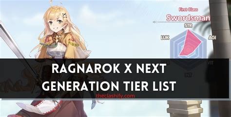 Ragnarok X Next Generation Classes Tier List 2024