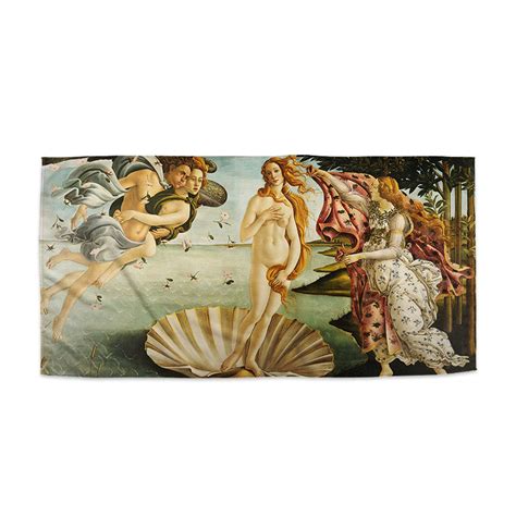 Ručník Zrození Venuše - Sandro Botticelli | Dekorace, fotodárky a dárky