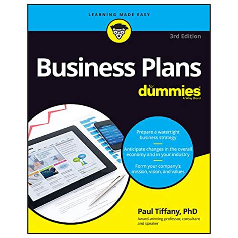 Business Plans For Dummies 3rd Edition Fahasacom