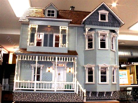 vintage assembled victorian style dollhouse mjd dh