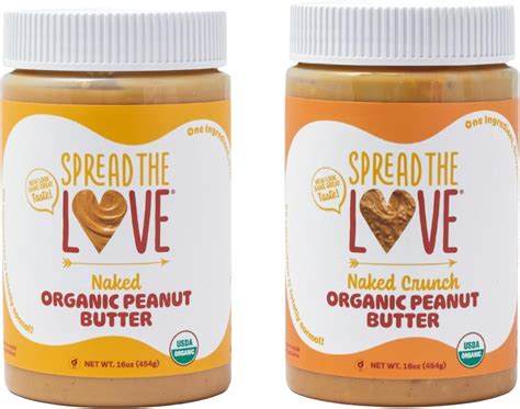 Amazon NAKED Organic Peanut Butter And NAKED CRUNCH Organic Peanut Butter 2 Pack Combo
