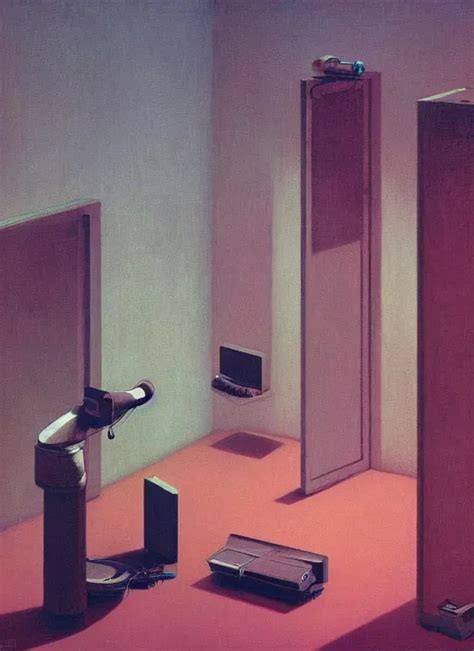 The Panopticon Of Cellular Phones Edward Hopper And Stable Diffusion