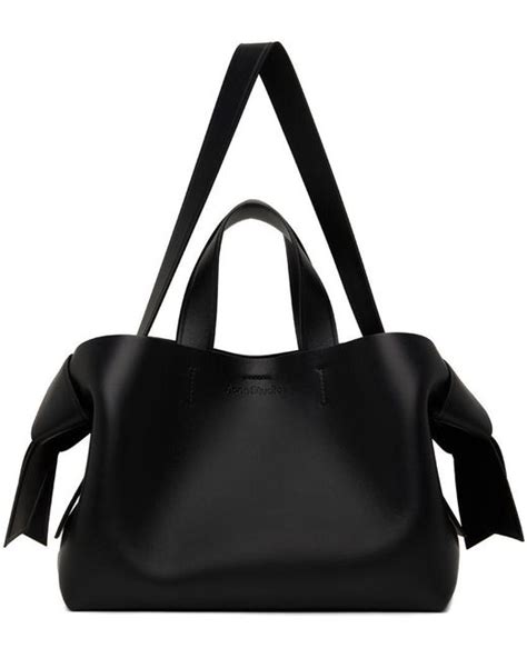 Acne Studios Black Midi Musubi Tote Lyst