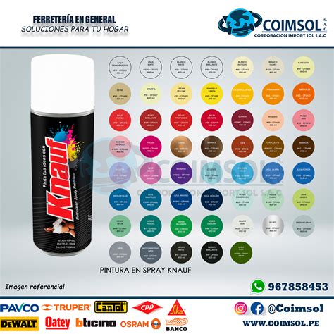 PINTURA EN SPRAY KNAUF CORPORACION IMPORT SOL