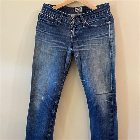 Naked And Famous Weird Guy Faded Raw Denim Size 29 Depop