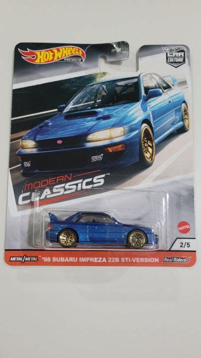 Hot Wheels Car Culture Modern Classics Subaru Impreza B Sti Version Brand New Lazada