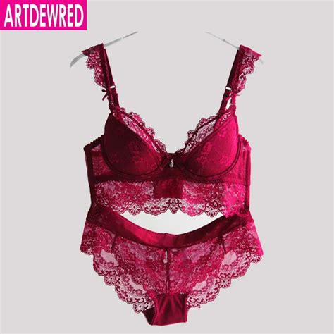 Women S Sexy Bra Set Lace Underwear Adjustable Thin Cup Lingerie Set Flank Wide Womens Bras And