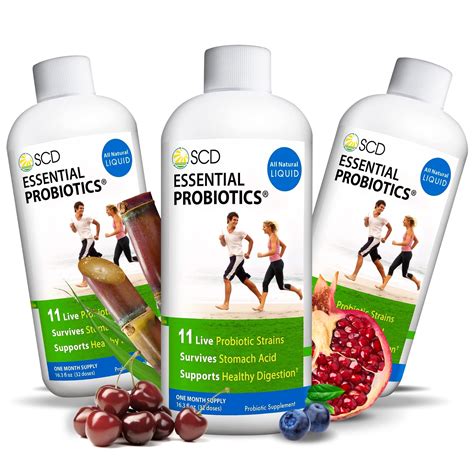 SCD Essential Probiotics - 16.3 Fl Oz, 3 Pack - Raw, Live