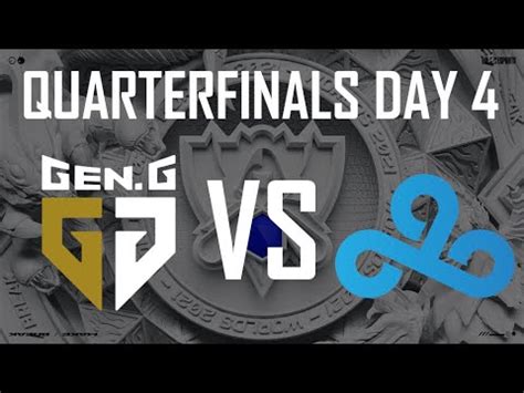 Gen Vs C Quarterfinals Day Worlds Gen G Vs Cloud My