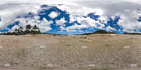 360° View Of Anakena Beach Cloudy Version Alamy