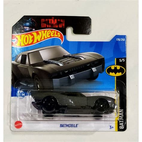 HOT WHEELS SHORT CARD BATMOBILE BATMAN CAR SC HW HOT WHEELS Shopee Singapore