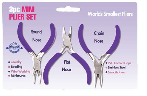 piece mini pliers set