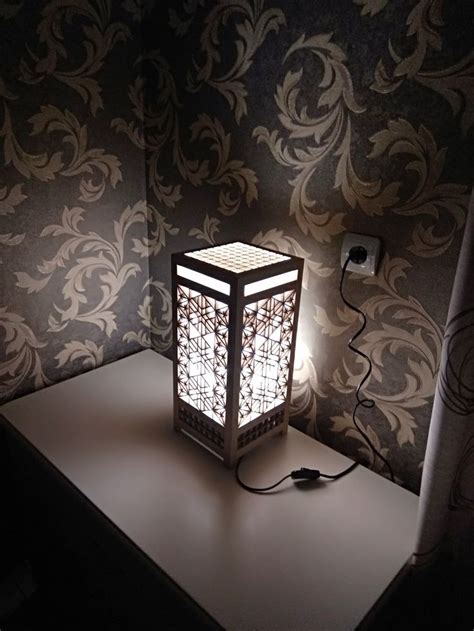 Светильник в технике Кумико