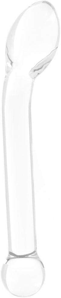 Amazon Hustler 8 Slimline G Spot Glass Dildo Health Household