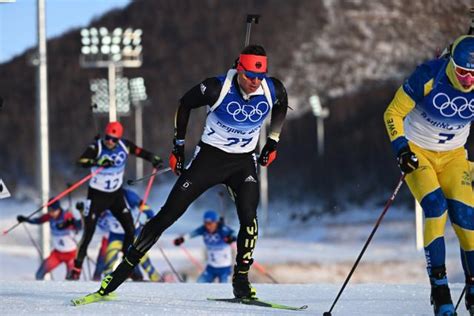 Biathlon Philipp Nawrath met fin à la série de victoires en sprint de