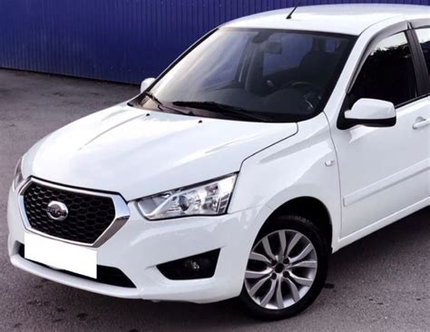 Бампер передний DATSUN Mi-Do Датсун Ми-До (2015-2020 г.) БЕЛОЕ ОБЛАКО ...