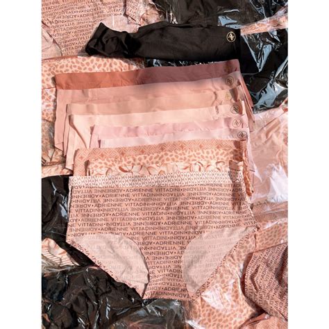 Adrienne Vittadini Molded Latex Panties With Pink Nude Color Palette